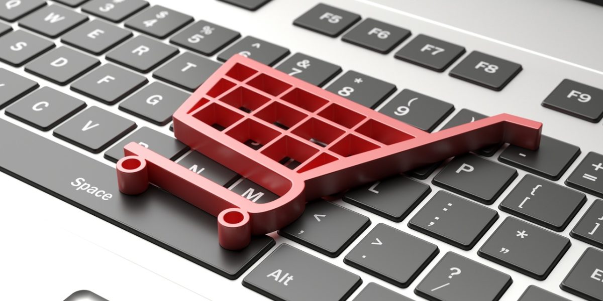 E Commerce Symbol On A Computer Keyboard, Black Friday Concept. 3d Illustration - Start Contabilidade